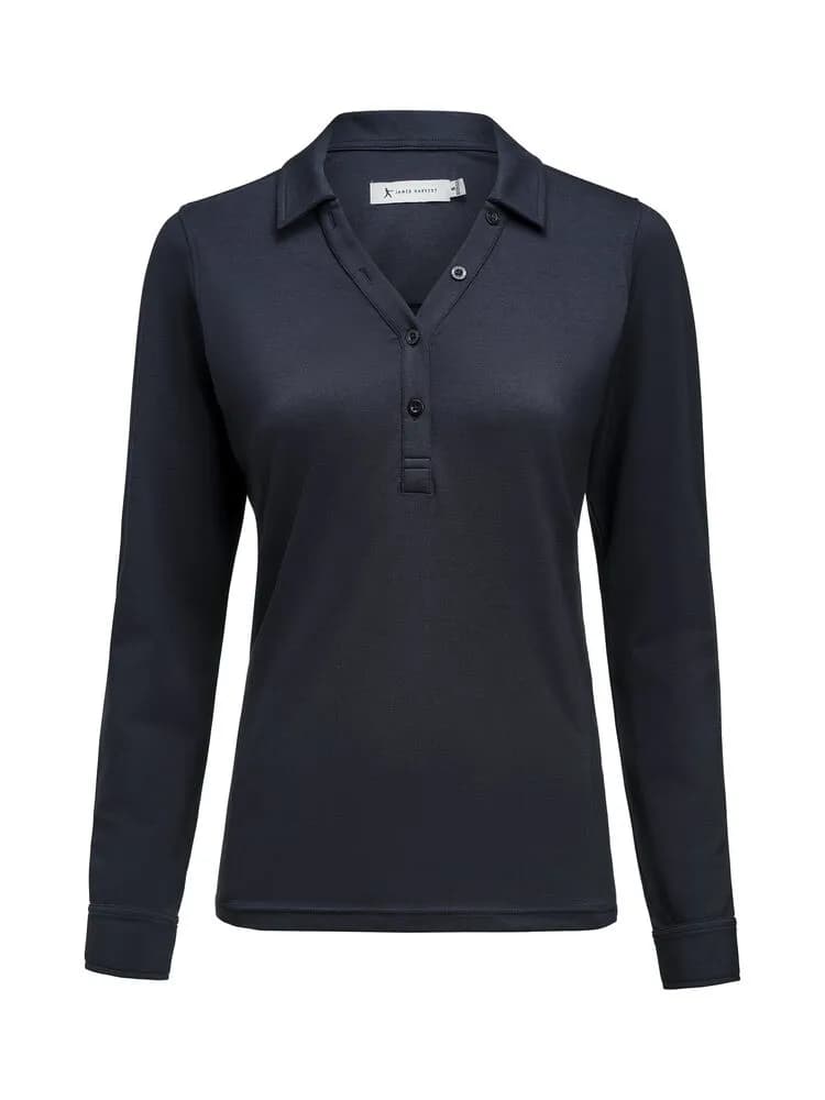 American Supreme Polo L/S Damen - Marine