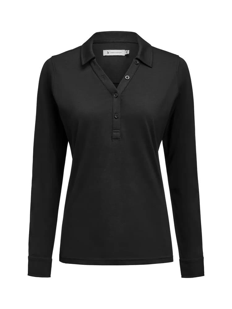 American Supreme Polo L/S Damen - Schwarz