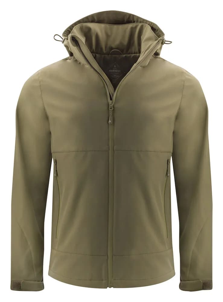 Lodgetown Softshell Jacke Herren - Moosgrün