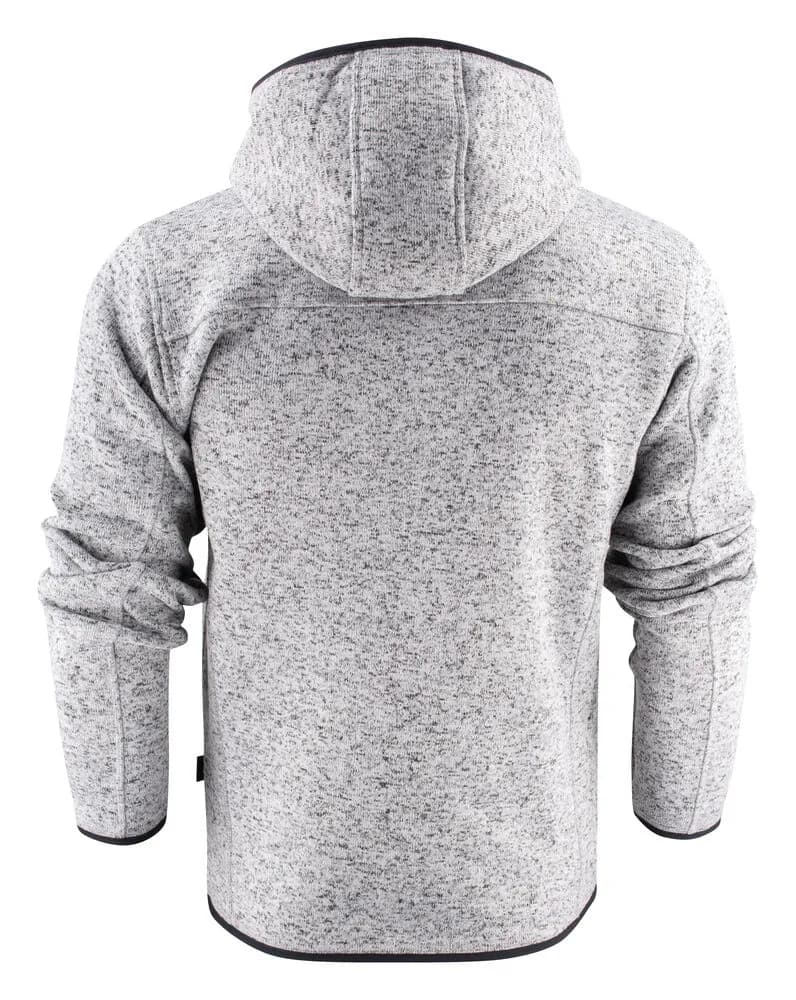 Richmond Fleecejacke Herren - Grau Meliert