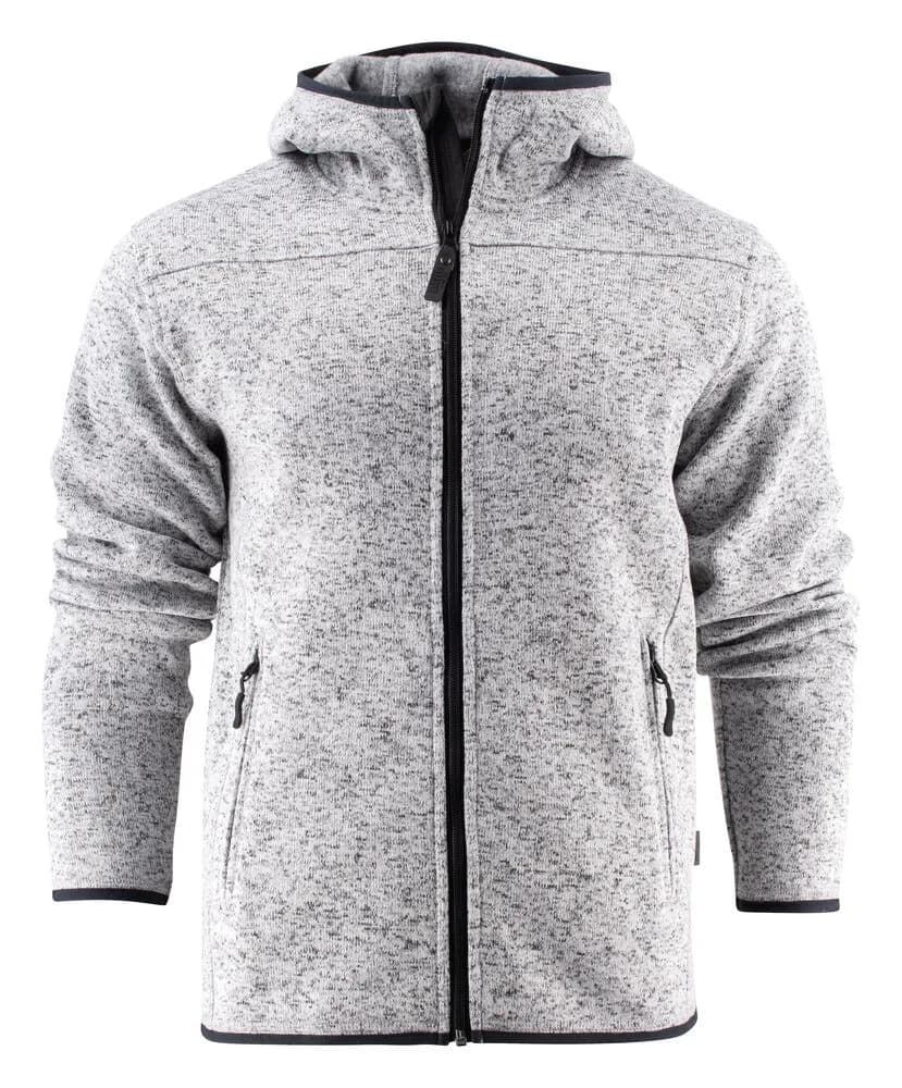 Richmond Fleecejacke Herren - Grau Meliert