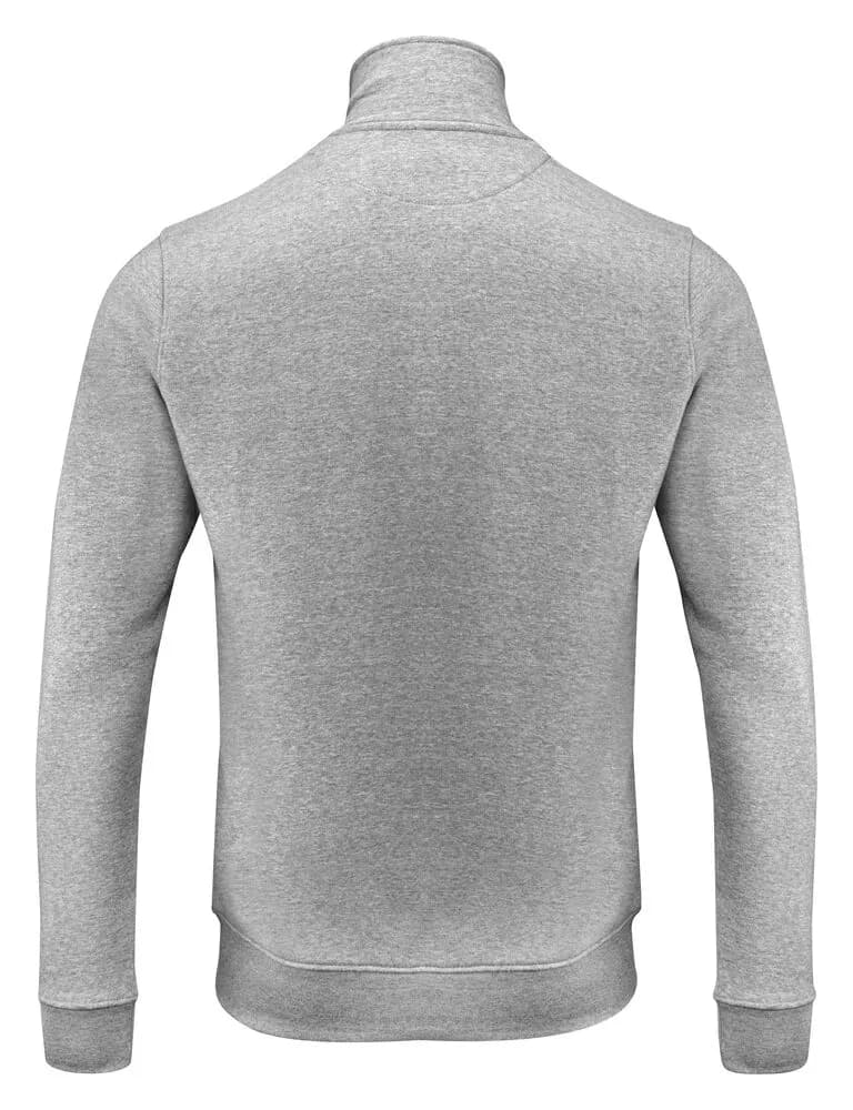 Melville Heights Pullover mit Reißverschluss Herren - Grau Meliert