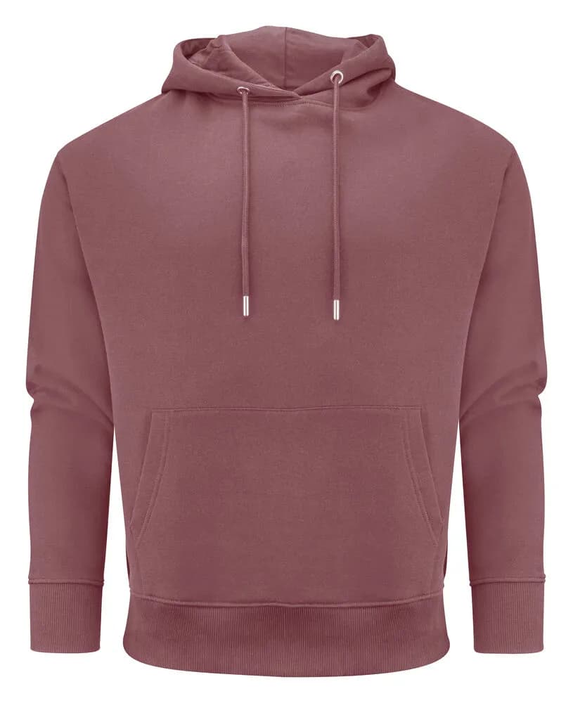 Hopedale Kapuzenpullover Unisex - Staubiges Rot