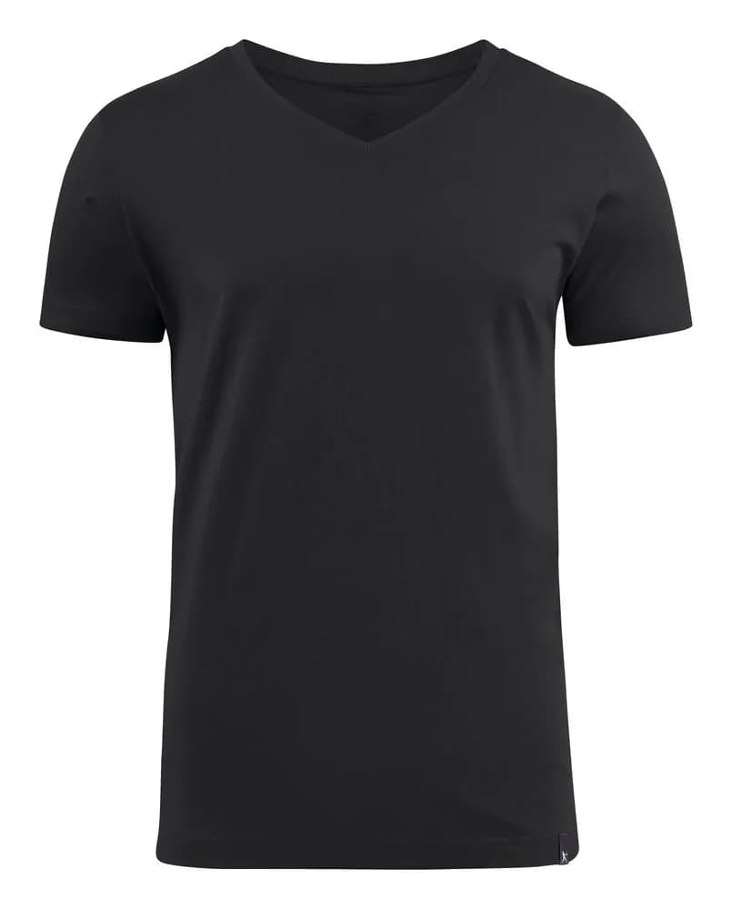 American V T-Shirt Herren - Schwarz