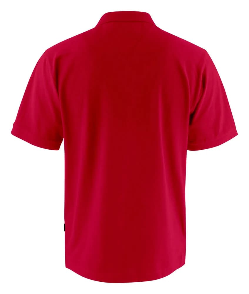 Neptune Polo Pique Regular Fit Herren - Rot