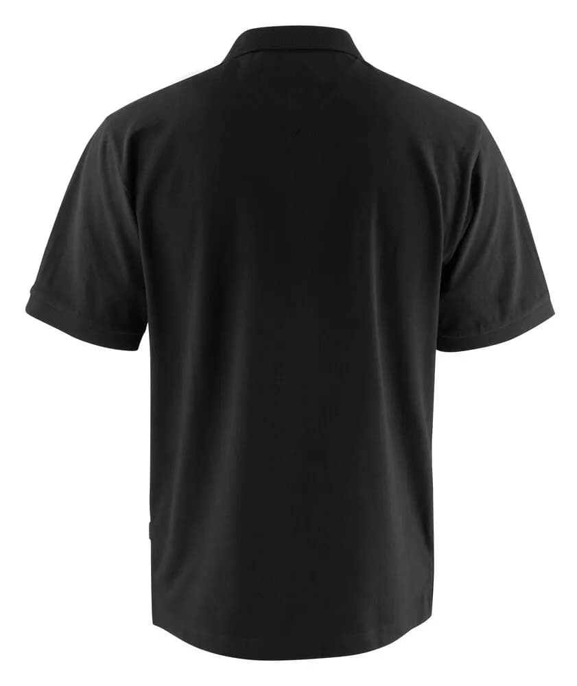 Neptune Polo Pique Regular Fit Herren - Schwarz