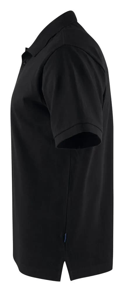 Neptune Polo Pique Regular Fit Herren - Schwarz