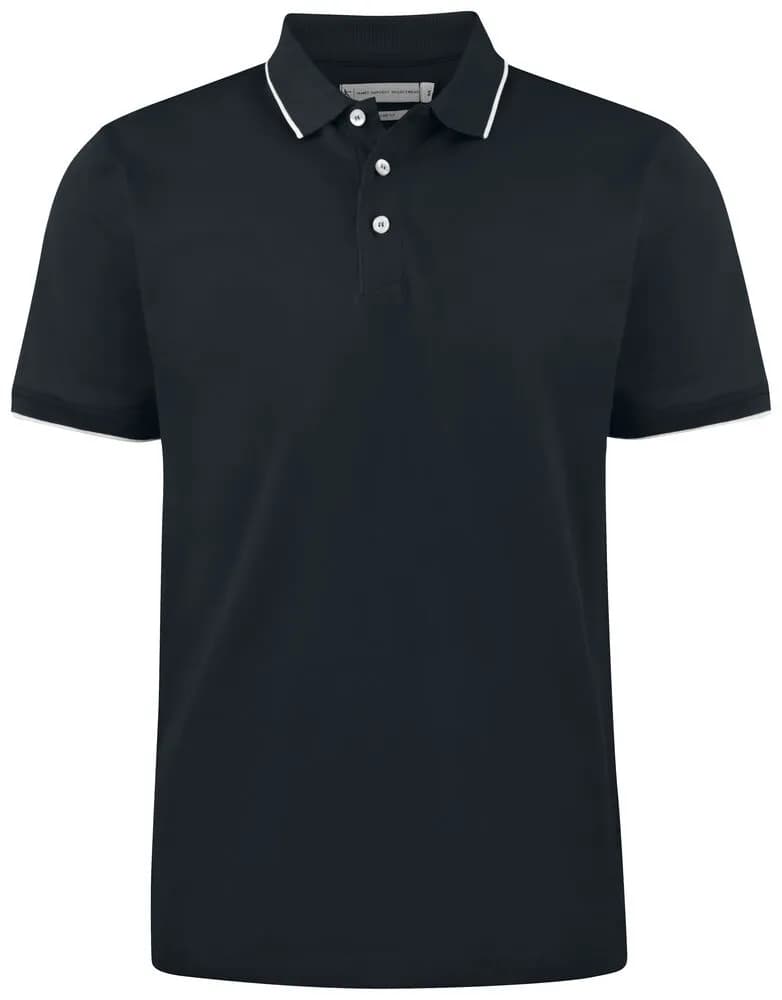 Greenville Polo Regular Fit Herren - Schwarz