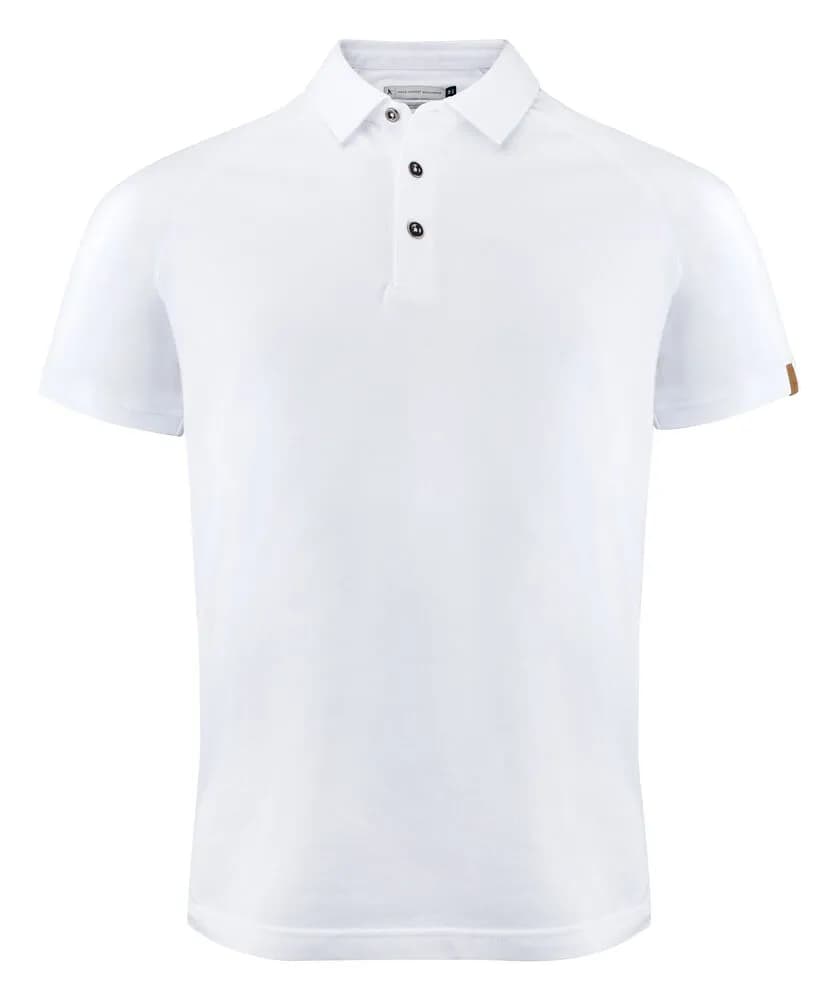 Brookings Polo Pique Regular Fit Herren - Weiß