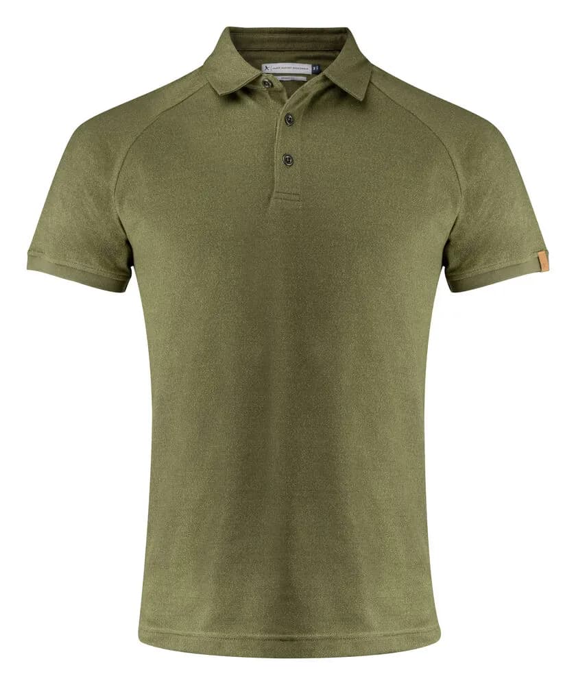 Brookings Polo Pique Modern Fit Herren - Moos Grün