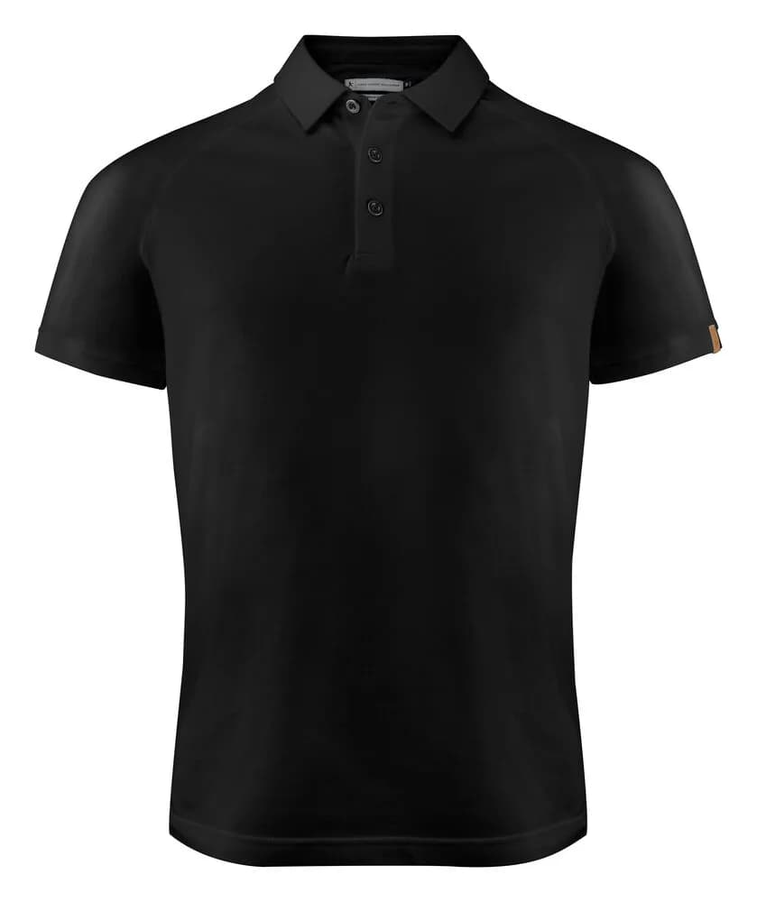 Brookings Polo Pique Modern Fit Herren - Schwarz