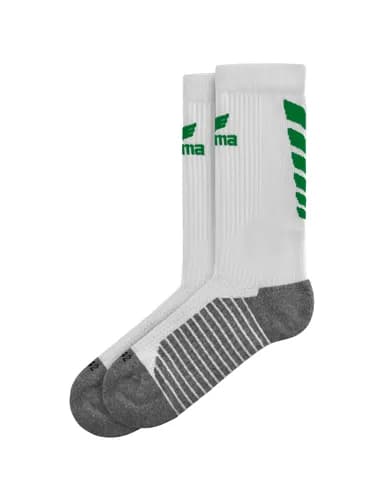 SIX WINGS Socks - weiß/smaragd