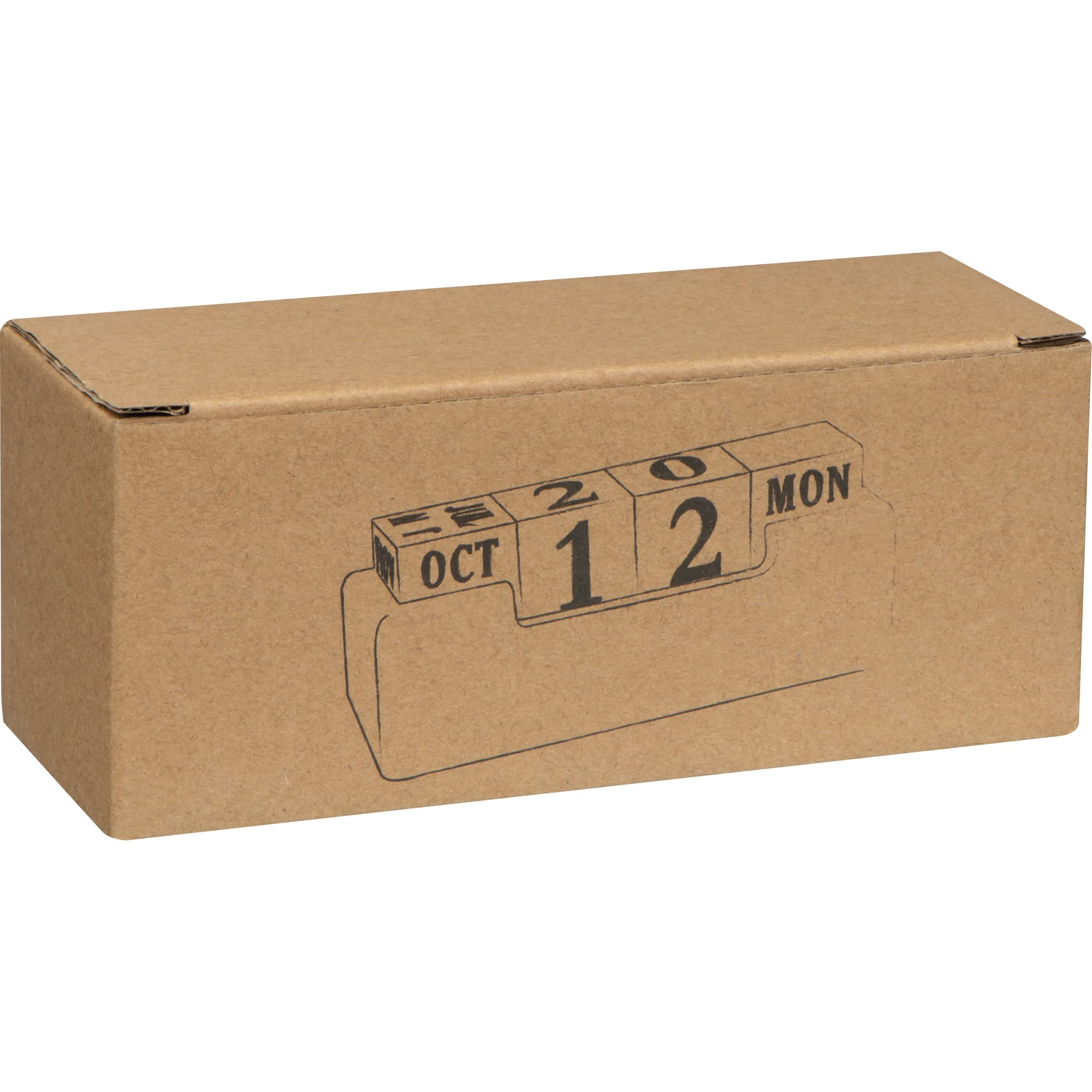 Schreibtischkalender aus Bambus ANNABELLE - beige