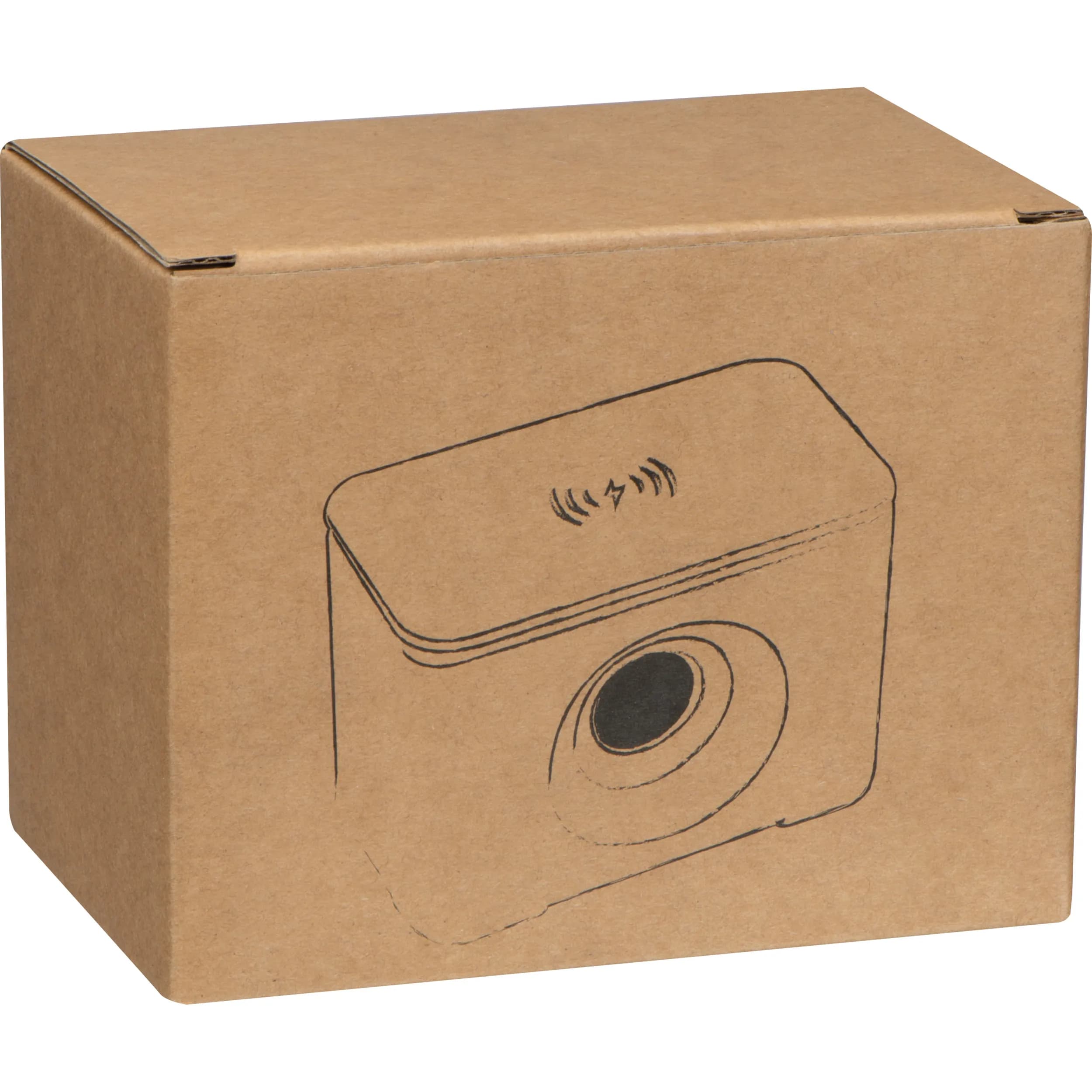 Bluetooth Lautsprecher mit integriertem Wireless Charger PILAR - grau