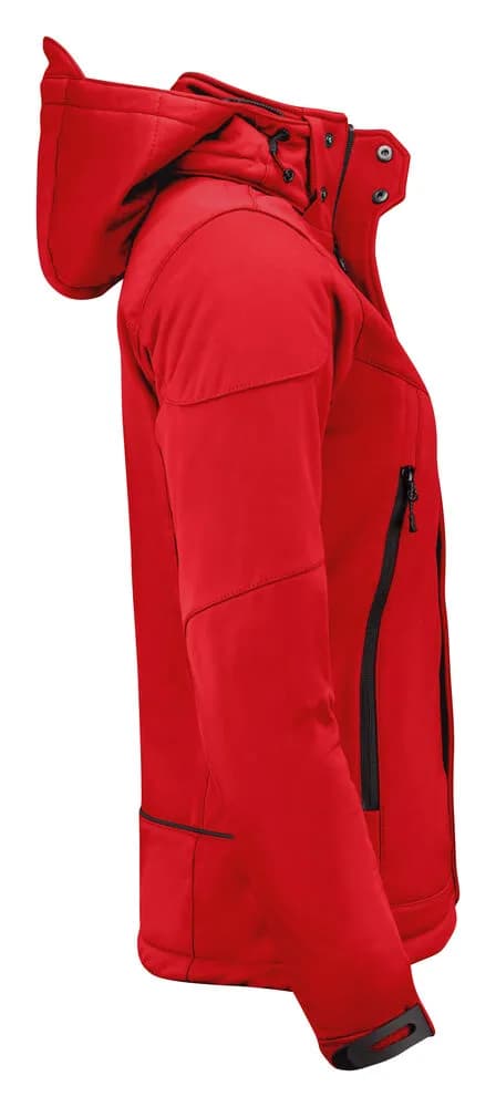 Skeleton Softshell Jacke Damen - Rot