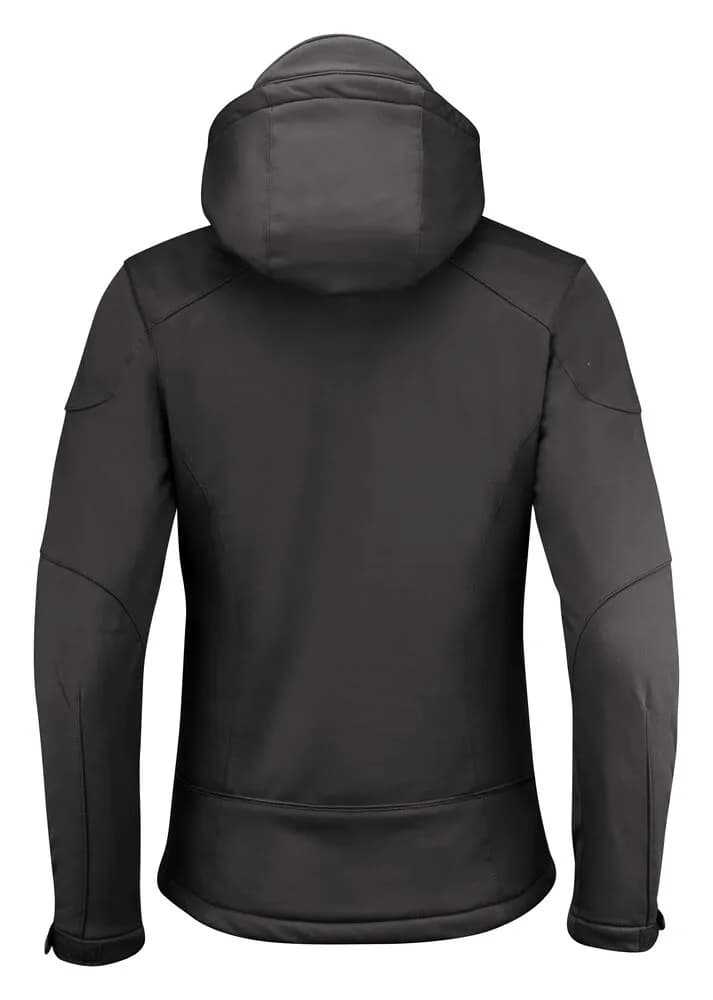 Skeleton Softshell Jacke Damen - Schwarz