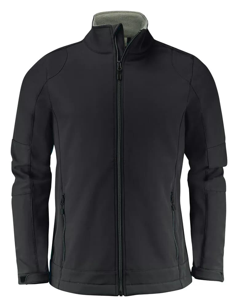 Trial Softshell Jacke Herren - Schwarz