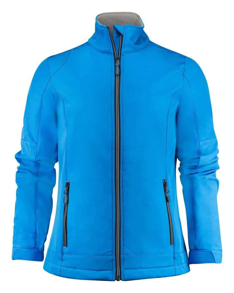 Trial Softshell Jacke Damen - Blau