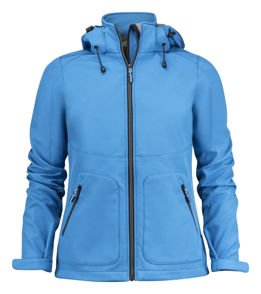 Karting Softshell Jacke Damen - Blau