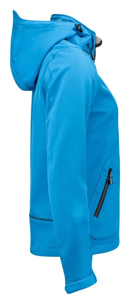 Karting Softshell Jacke Damen - Blau