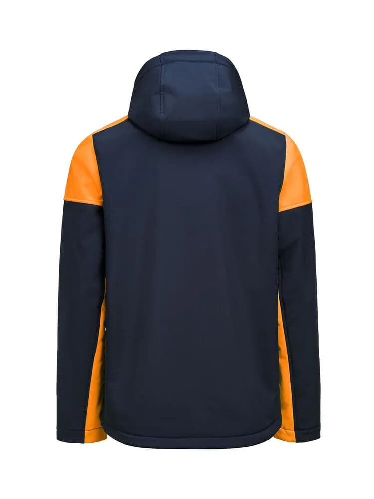 Prime Softshell Jacke Herren - Marine/Neonorange
