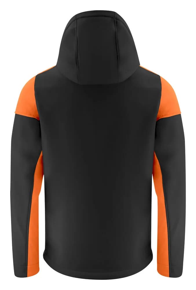 Prime Softshell Jacke Herren - Schwarz/Orange
