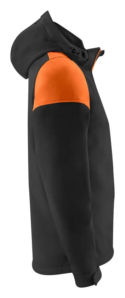 Prime Softshell Jacke Herren - Schwarz/Orange