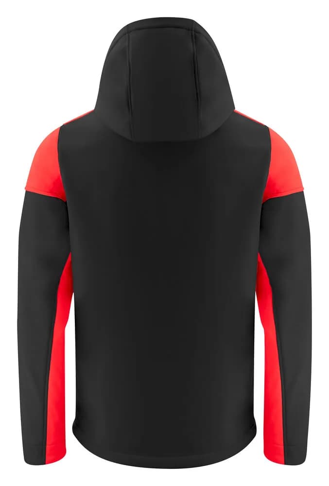 Prime Softshell Jacke Herren - Schwarz/Rot