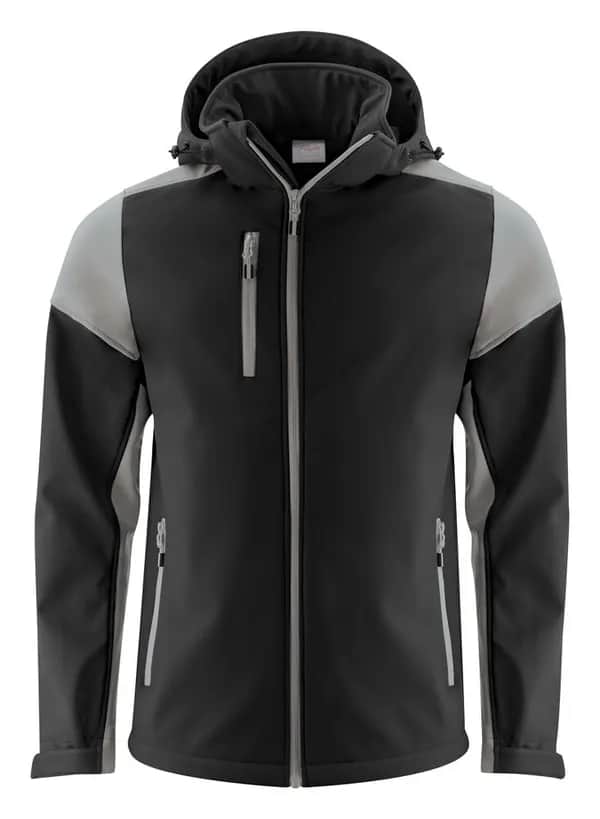 Prime Softshell Jacke Herren - Schwarz/Anthrazit