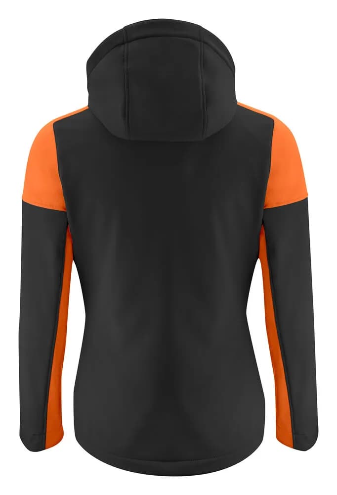 Prime Softshell Jacke Damen - Schwarz/Orange