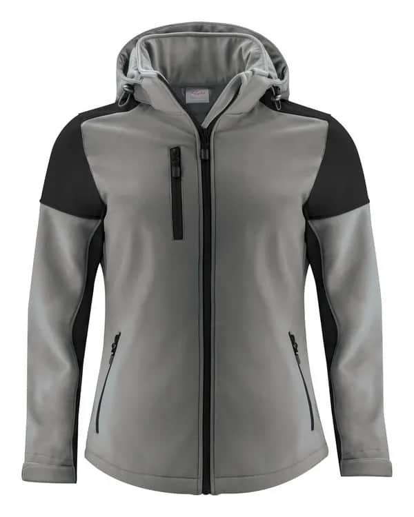 Prime Softshell Jacke Damen - Anthrazit/Schwarz