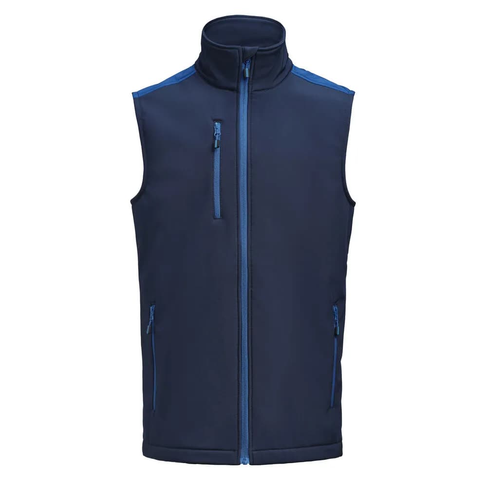 Prime Softshell Weste Herren - Marine/Kobalt