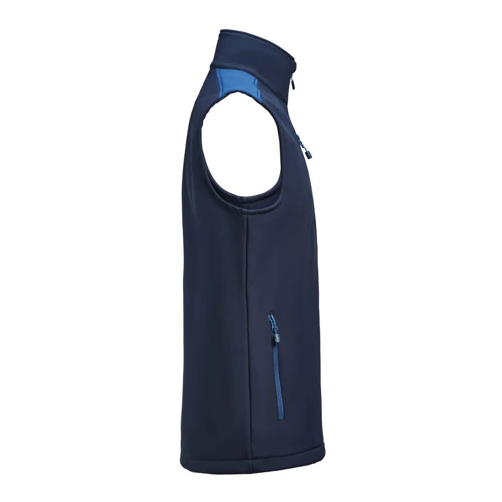 Prime Softshell Weste Herren - Marine/Kobalt