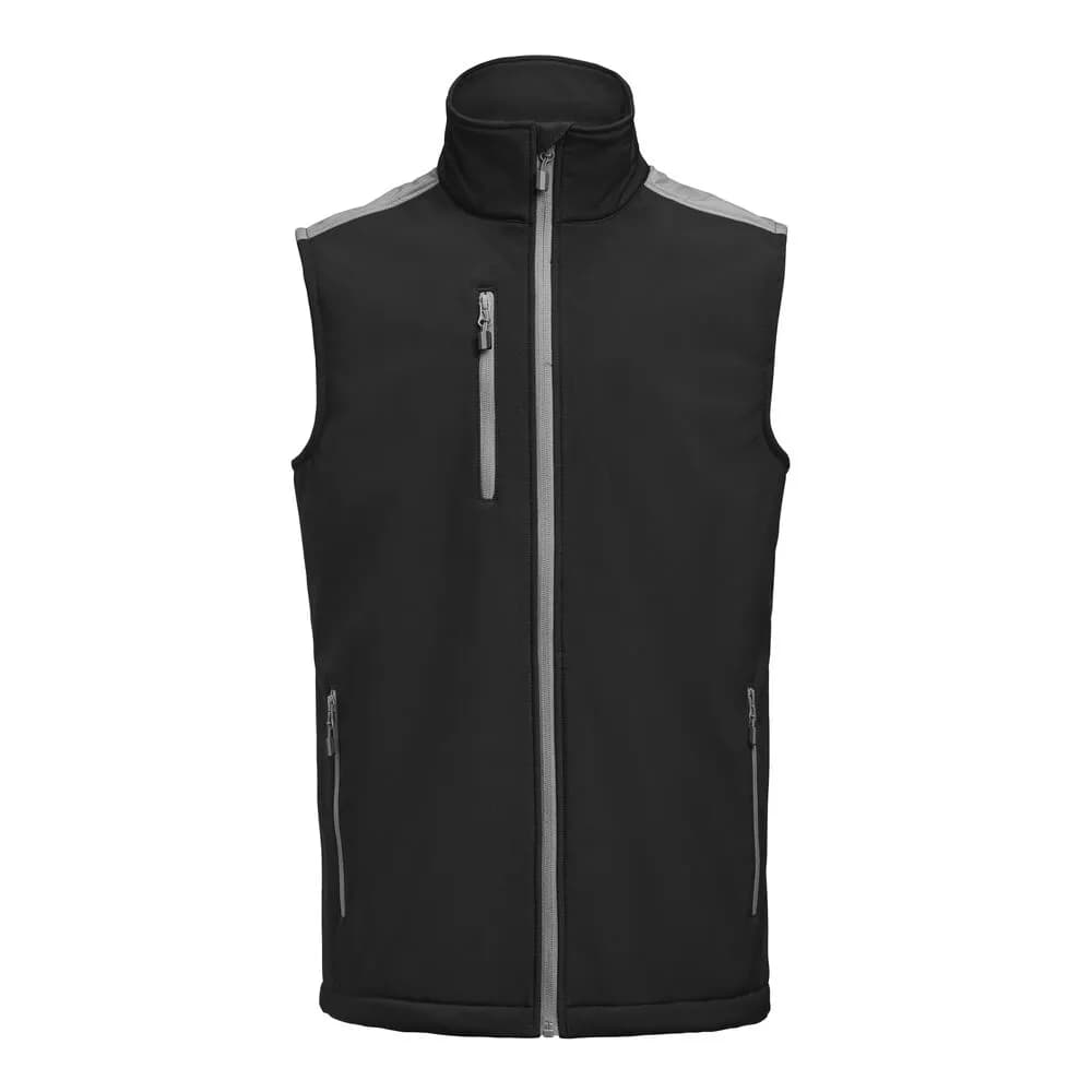Prime Softshell Weste Herren - Schwarz/Antrazit