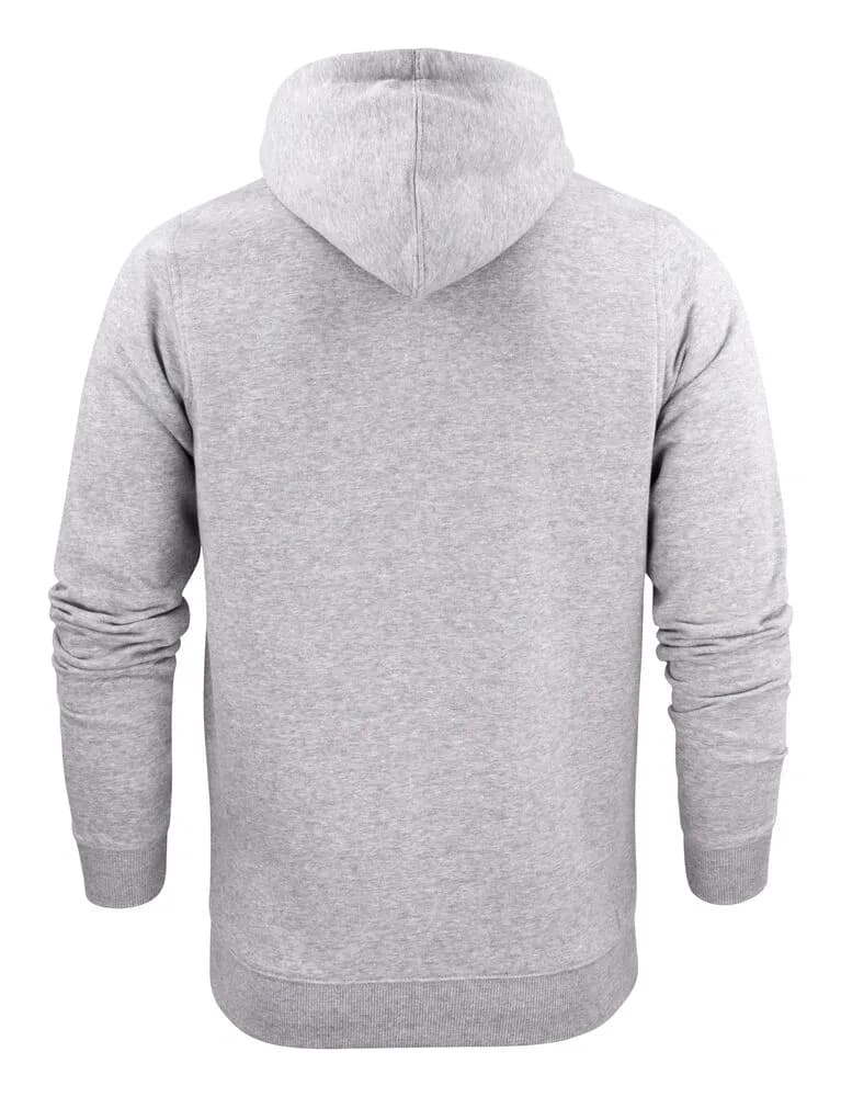 Overhead Pullover mit Reißverschluss Herren - Grau Meliert