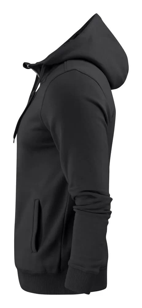 Overhead Pullover mit Reißverschluss Herren - Schwarz