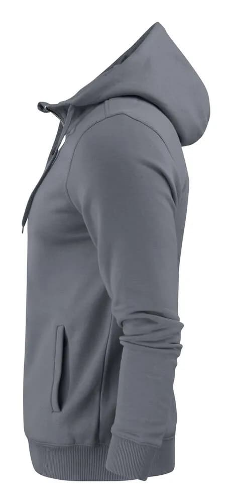 Overhead Pullover mit Reißverschluss Herren - Grau