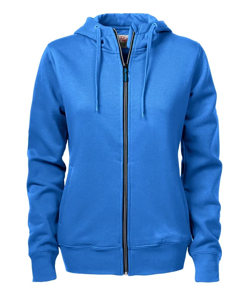 Overhead Pullover mit Reißverschluss Damen - Blau