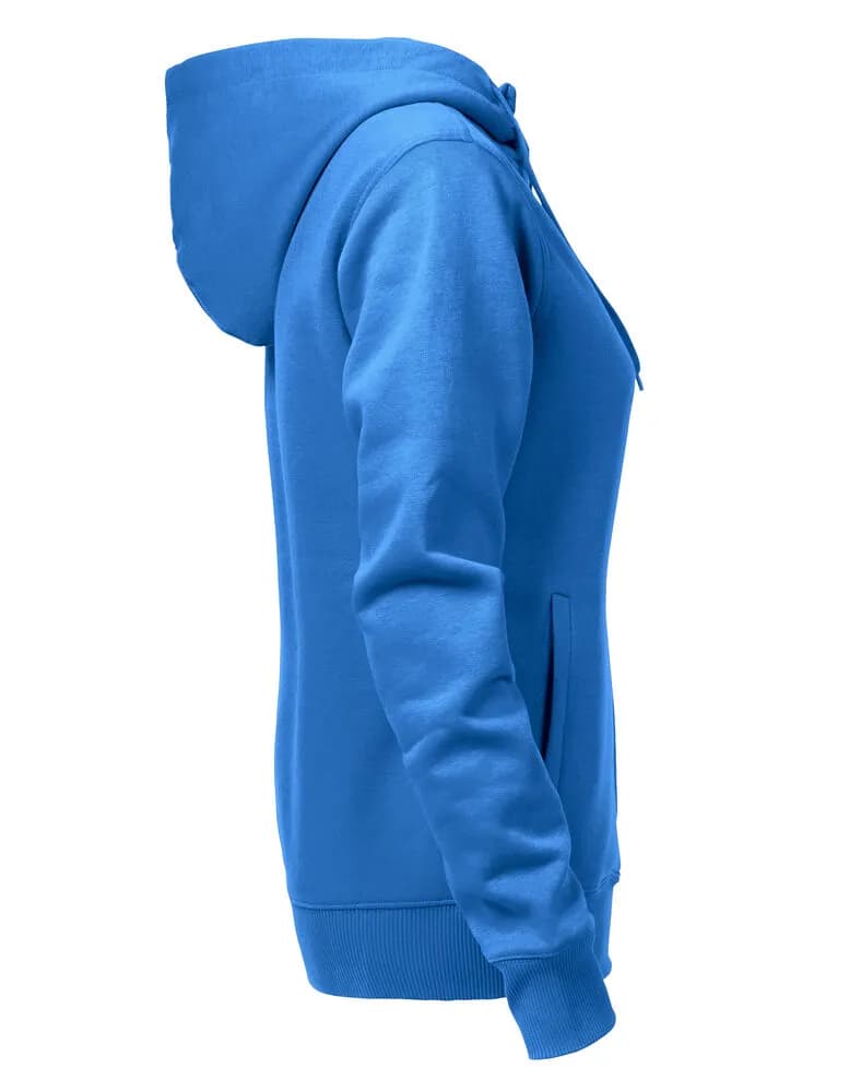 Overhead Pullover mit Reißverschluss Damen - Blau
