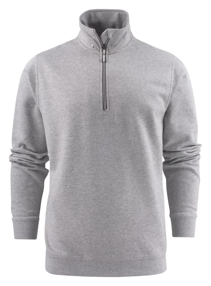 Rounders RSX Half Zip Sweater - Grau Meliert
