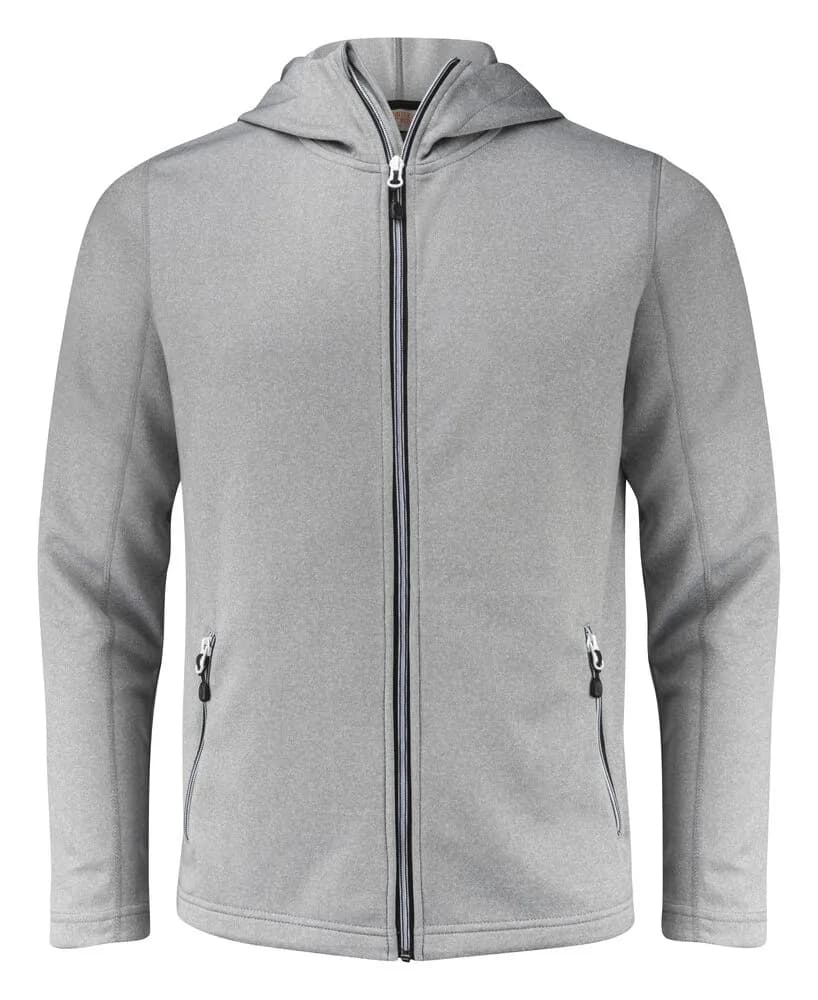 Layback Kapuzenjacke Herren - Grau Meliert