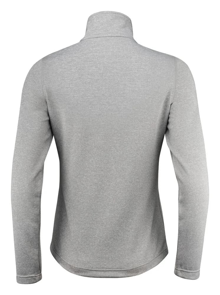 Powerslide Pullover mit Reißverschluss Damen - Grau Meliert
