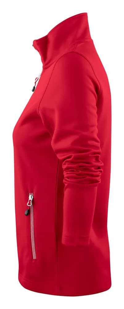 Powerslide Pullover mit Reißverschluss Damen - Rot