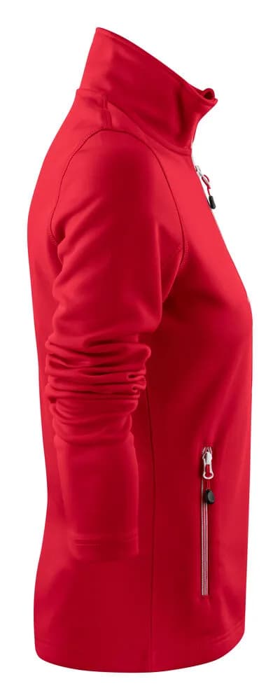 Powerslide Pullover mit Reißverschluss Damen - Rot