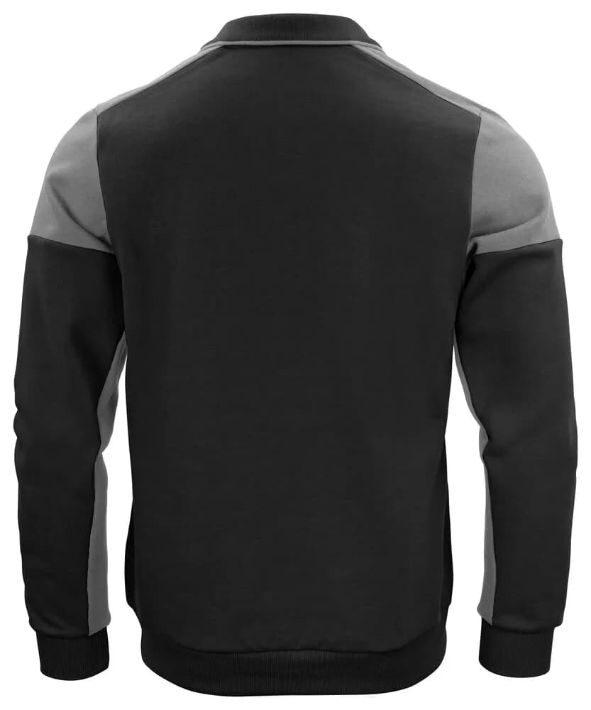 Prime Polo-Pullover Unisex - Schwarz/Anthrazit