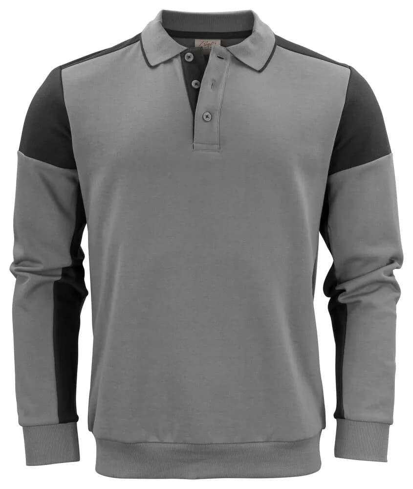 Prime Polo-Pullover Unisex - Anthrazit/Schwarz