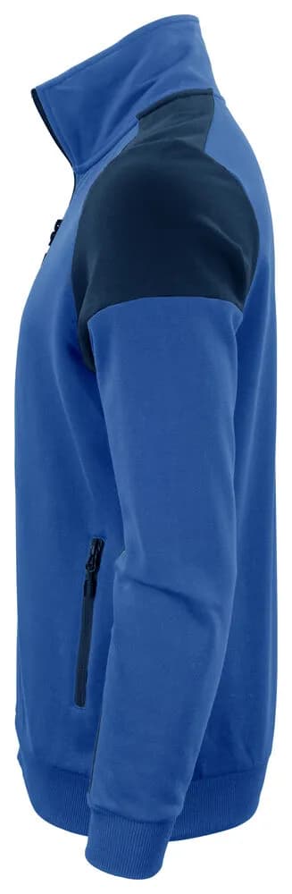 Prime Sweater Full Zip Herren - Kobalt/Marine