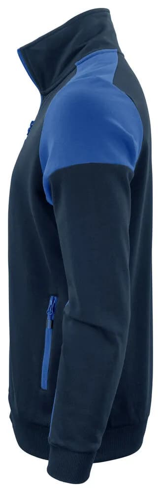 Prime Sweater Full Zip Herren - Marine/Kobalt