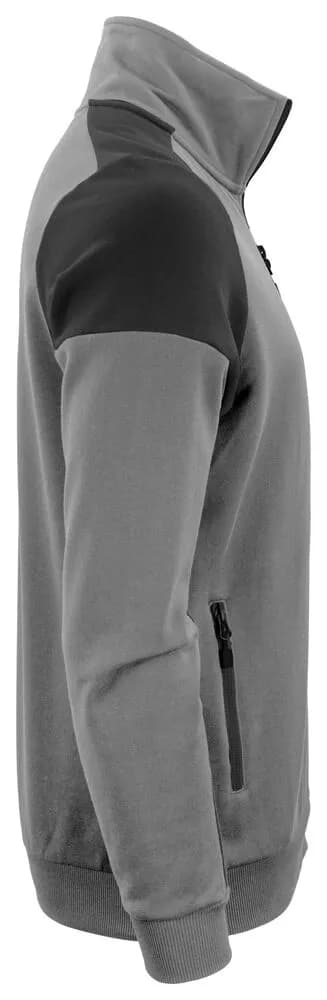 Prime Sweater Full Zip Herren - Anthrazit/Schwarz