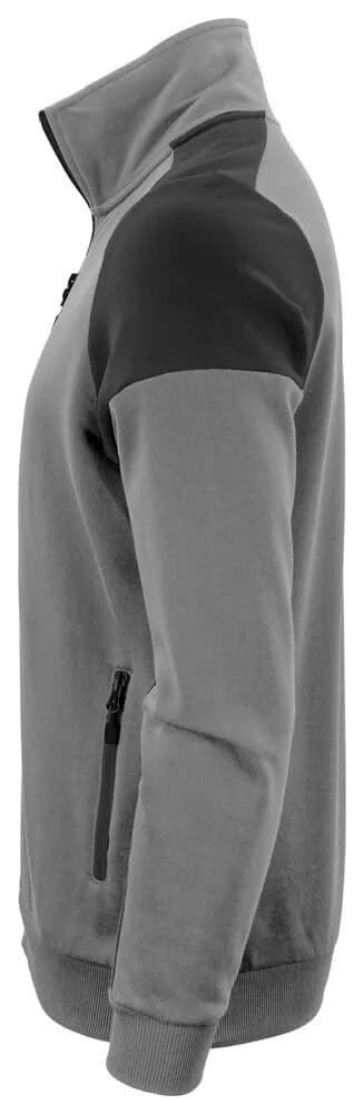 Prime Sweater Full Zip Herren - Anthrazit/Schwarz